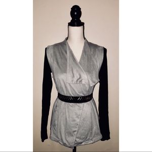 Romeo & Juliet Couture Faux Suede Vest